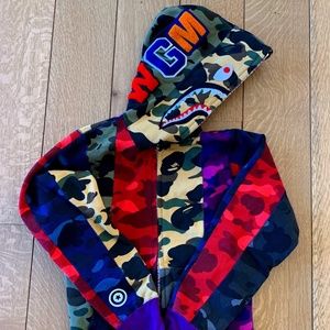 Mens BAPE Camo Hoodie